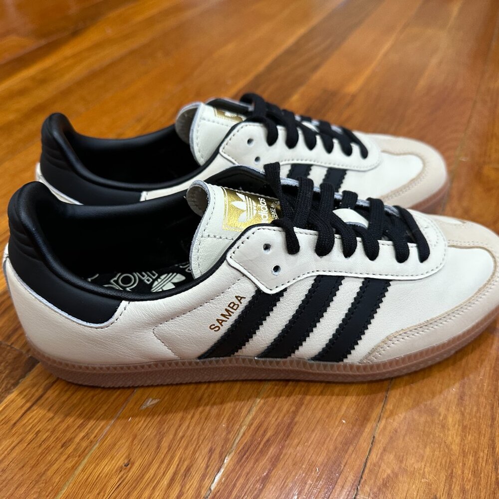 Adidas Samba OG Sneakers – Worn Once – Like New – Women’s Size 7.5 - Picture 3 of 8
